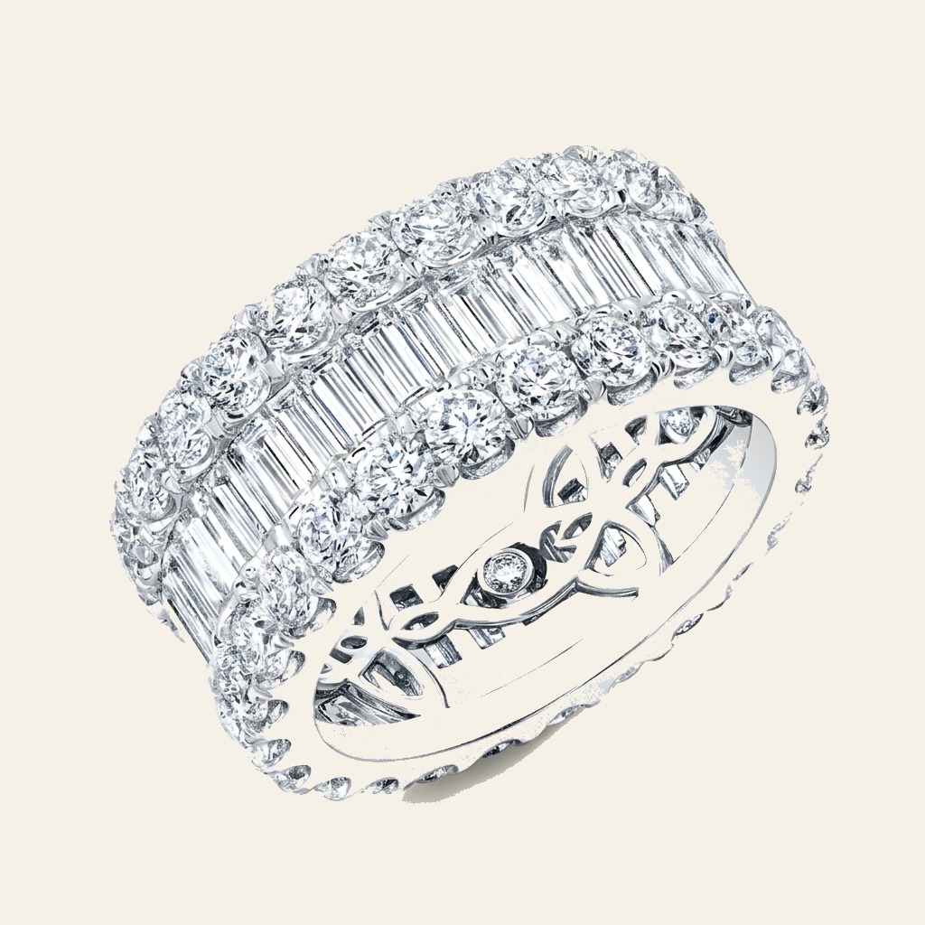 Baguette Eternity Band